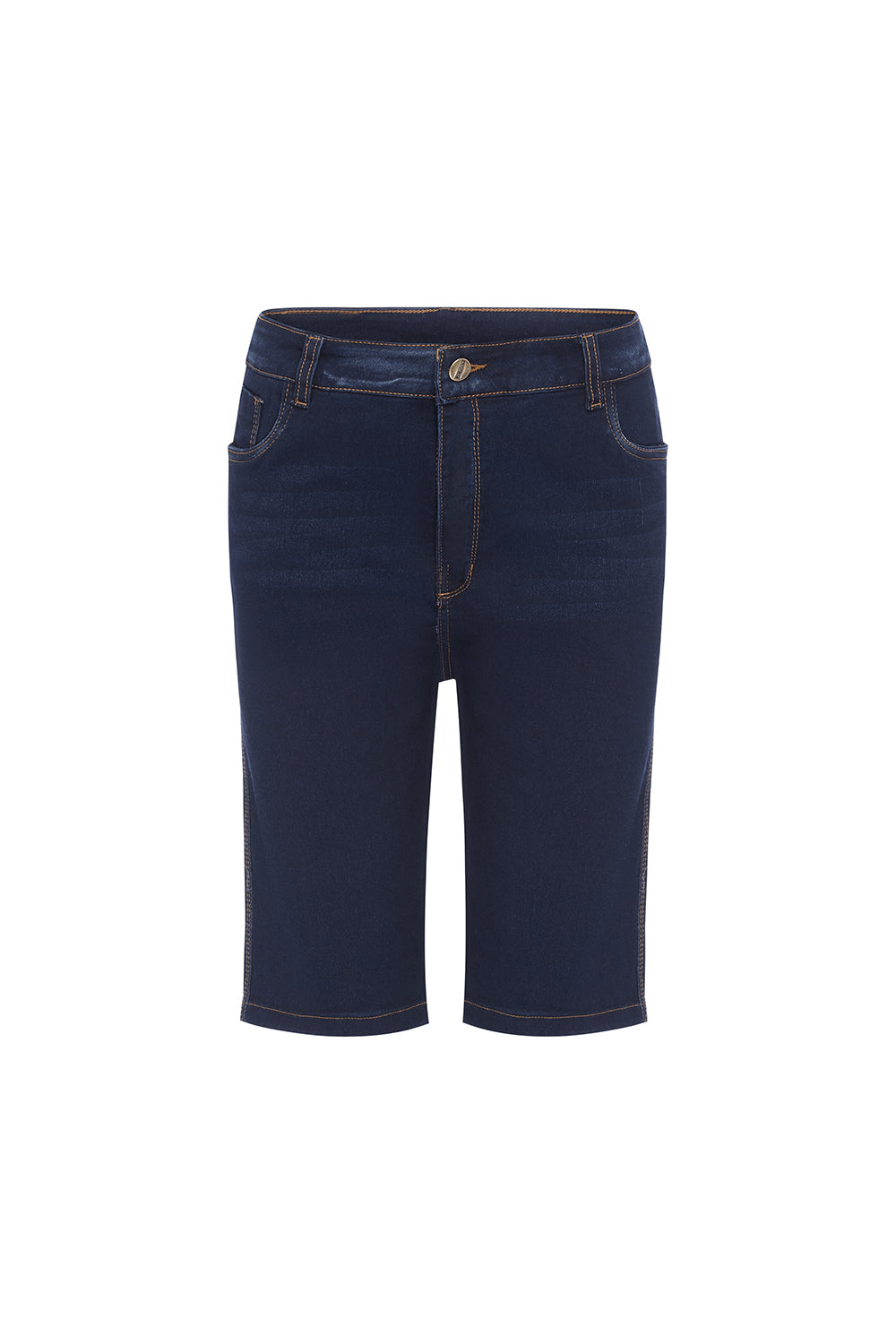 Amber Blue Denim Shorts Pants