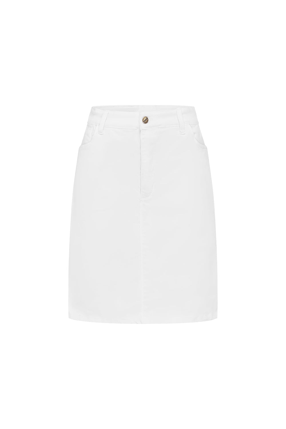 Amber White Denim Skirts Skirt