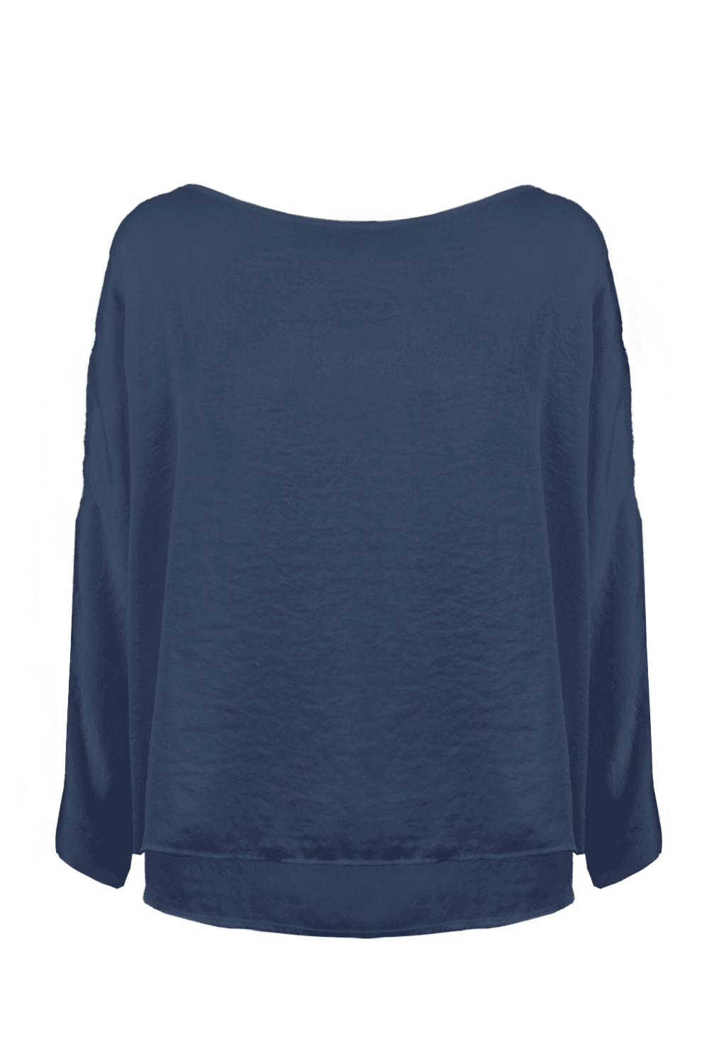 Martina Long Sleeve Top Navy Tops