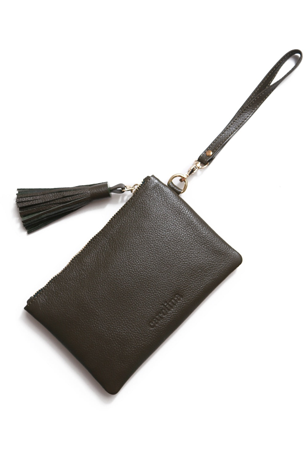 Mini Masai Mara Clutch Olive SL Leather