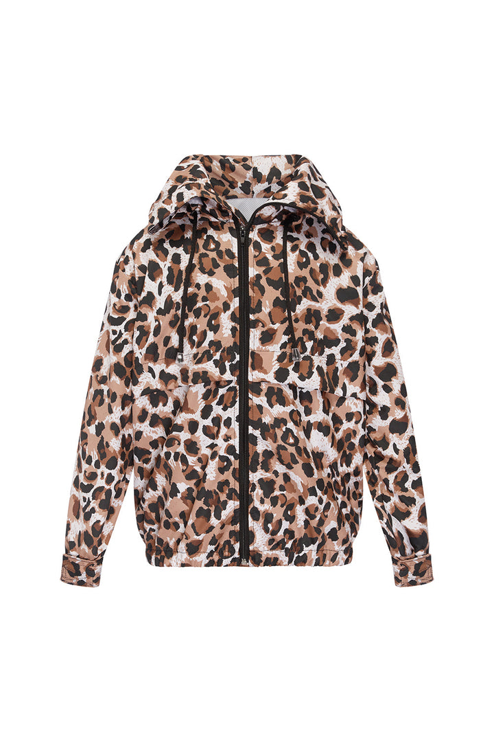 MiniMe Kids Leopard Hoodie Jacket Jacket